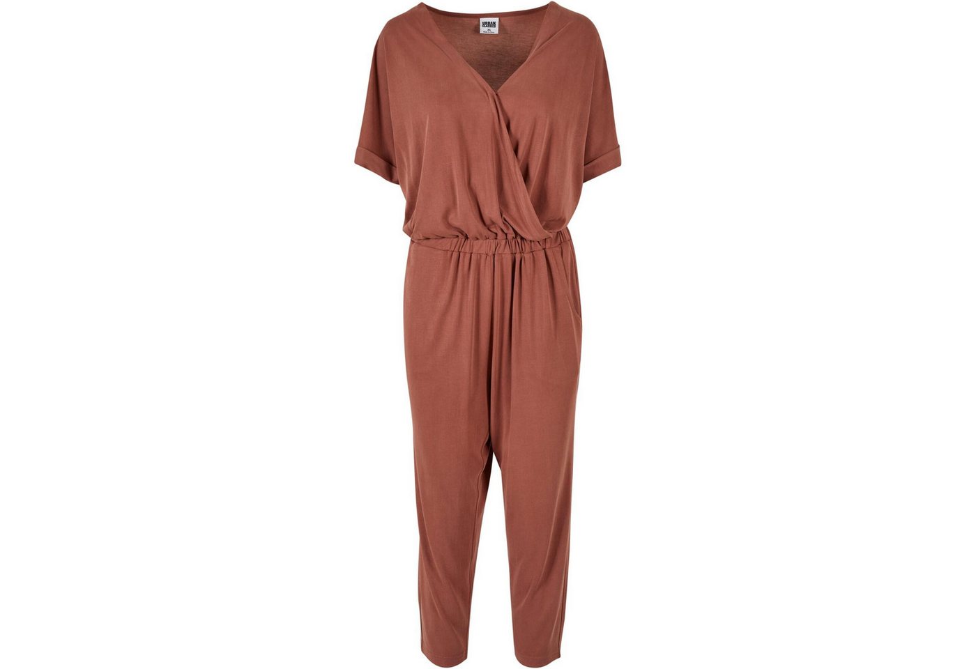 URBAN CLASSICS Jumpsuit Urban Classics Damen Ladies Modal Jumpsuit von URBAN CLASSICS