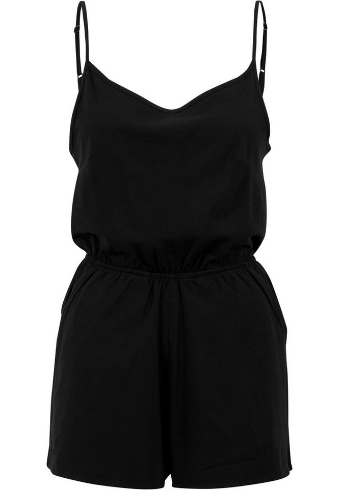 URBAN CLASSICS Jumpsuit Urban Classics Damen Ladies Short Spaghetti Jumpsuit (1-tlg) von URBAN CLASSICS