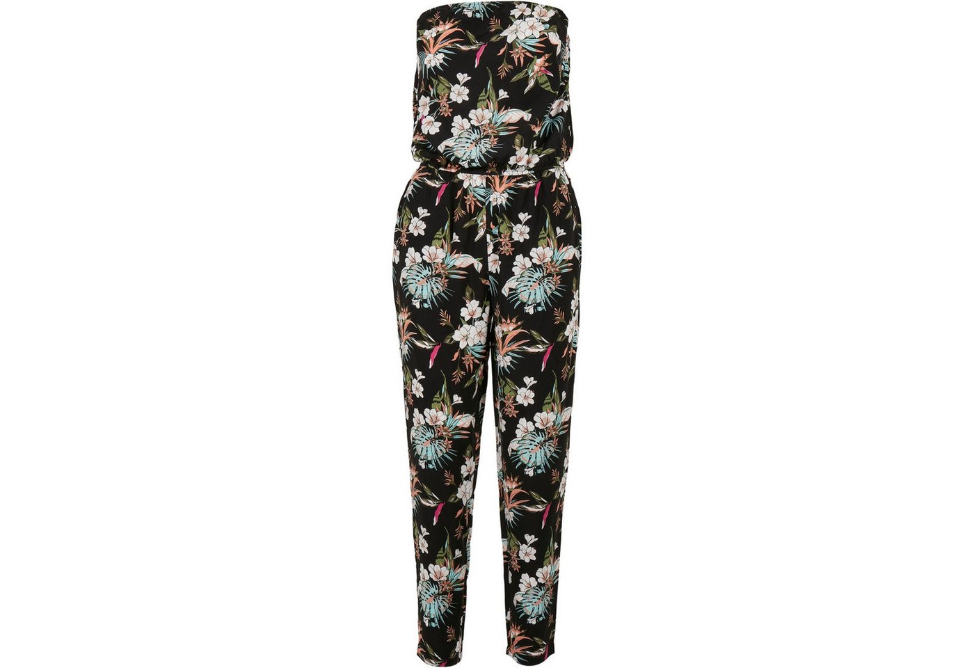 URBAN CLASSICS Jumpsuit Urban Classics Damen Ladies Viscose Bandeau Jumpsuit von URBAN CLASSICS
