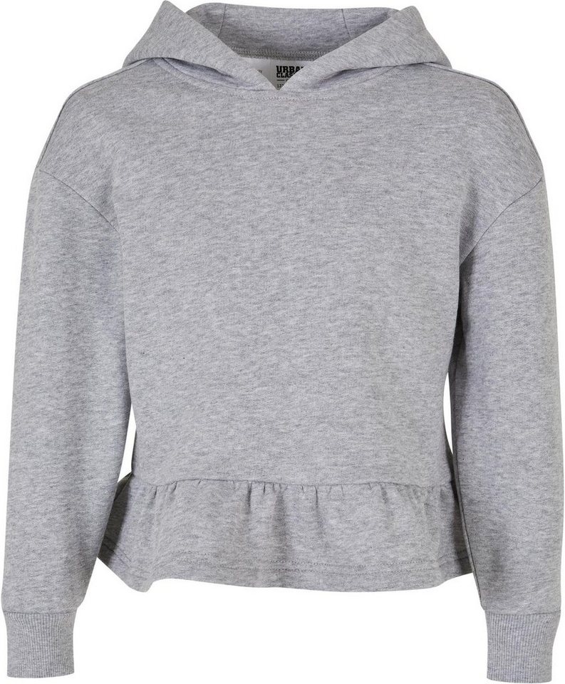 URBAN CLASSICS Kapuzenpullover Girls Organic Volants Hoody Kapuzenpulli Mädchen von URBAN CLASSICS