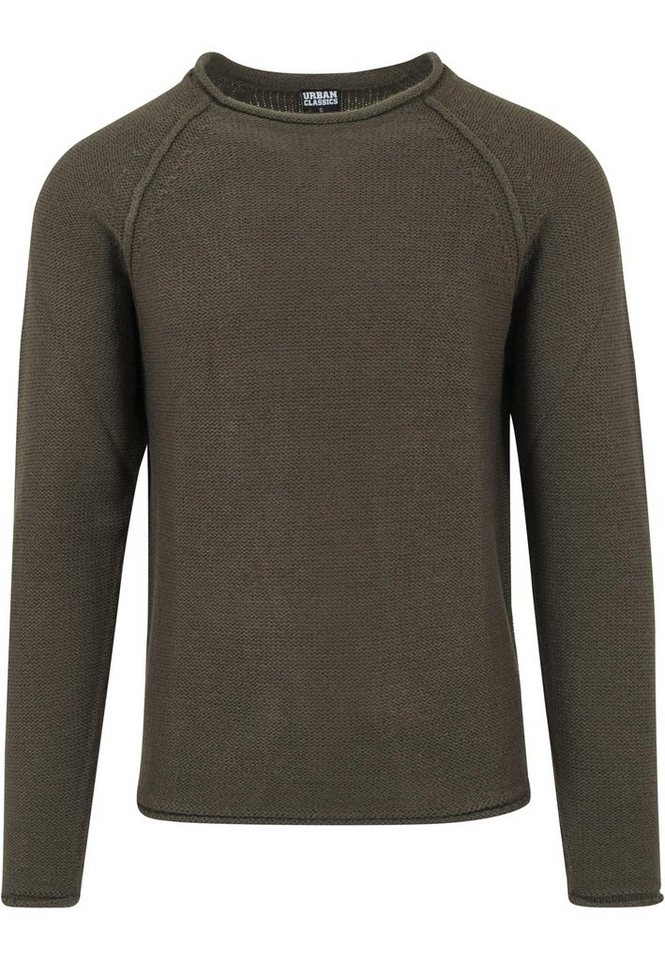 URBAN CLASSICS Rundhalspullover Urban Classics Herren Raglan Wideneck Sweater (1-tlg) von URBAN CLASSICS