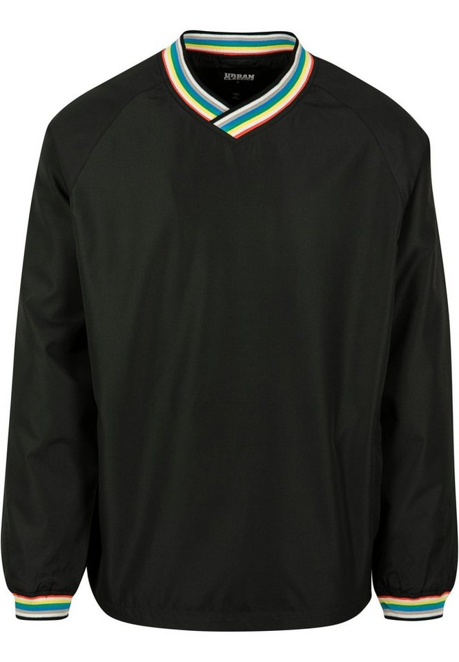 URBAN CLASSICS Rundhalspullover Urban Classics Herren Warm Up Pull Over (1-tlg) von URBAN CLASSICS