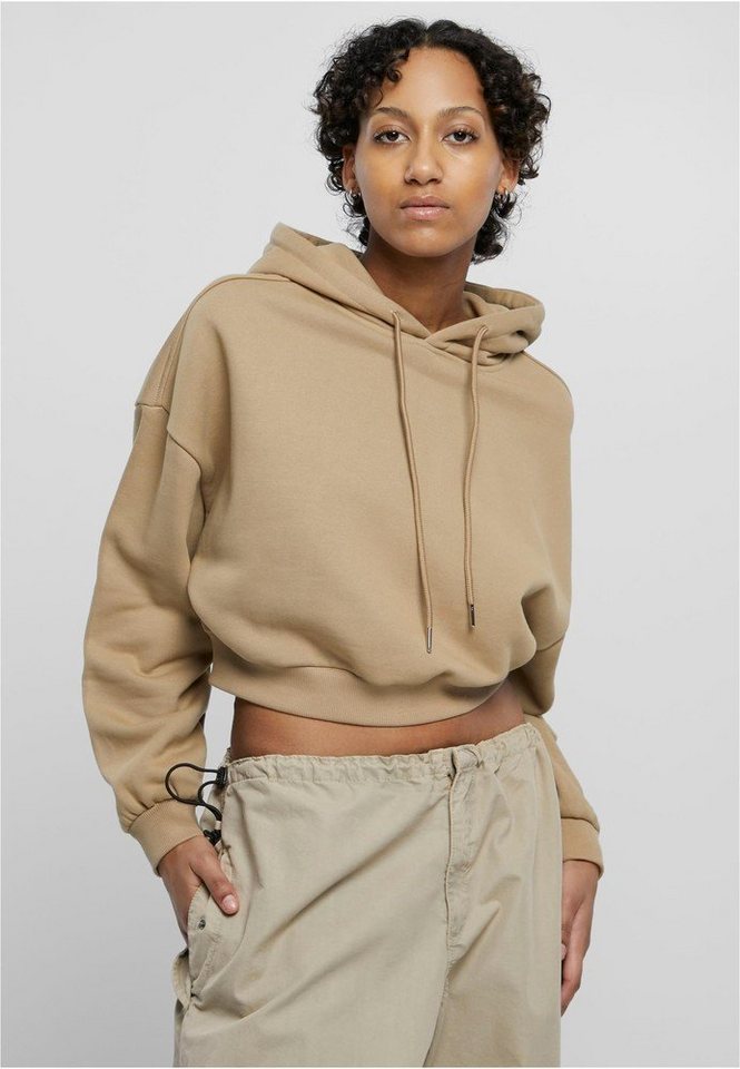 URBAN CLASSICS Kapuzenpullover Ladies Cropped Heavy Hoody von URBAN CLASSICS