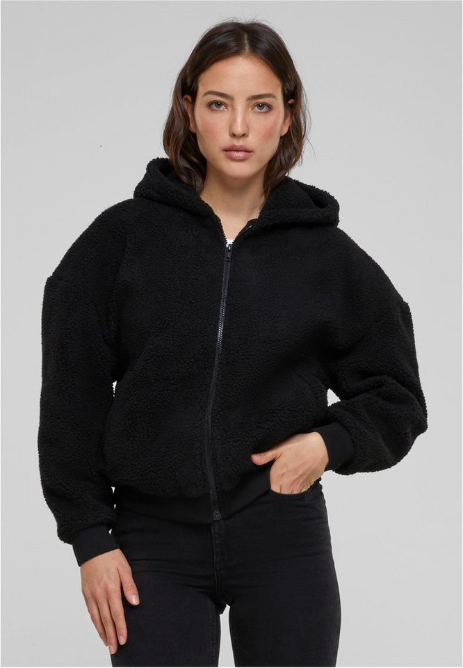URBAN CLASSICS Kapuzenpullover Ladies Oversized Sherpa Zip Hoody von URBAN CLASSICS