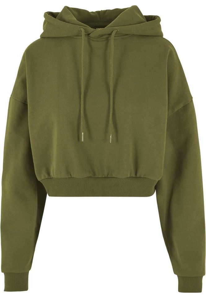 URBAN CLASSICS Kapuzenpullover Urban Classics Damen Ladies Cropped Heavy Hoody (1-tlg) von URBAN CLASSICS