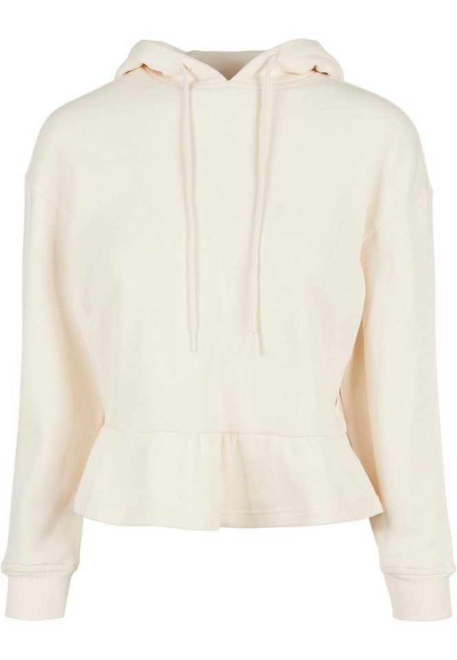 URBAN CLASSICS Kapuzenpullover Urban Classics Damen Ladies Organic Volants Hoody (1-tlg) von URBAN CLASSICS