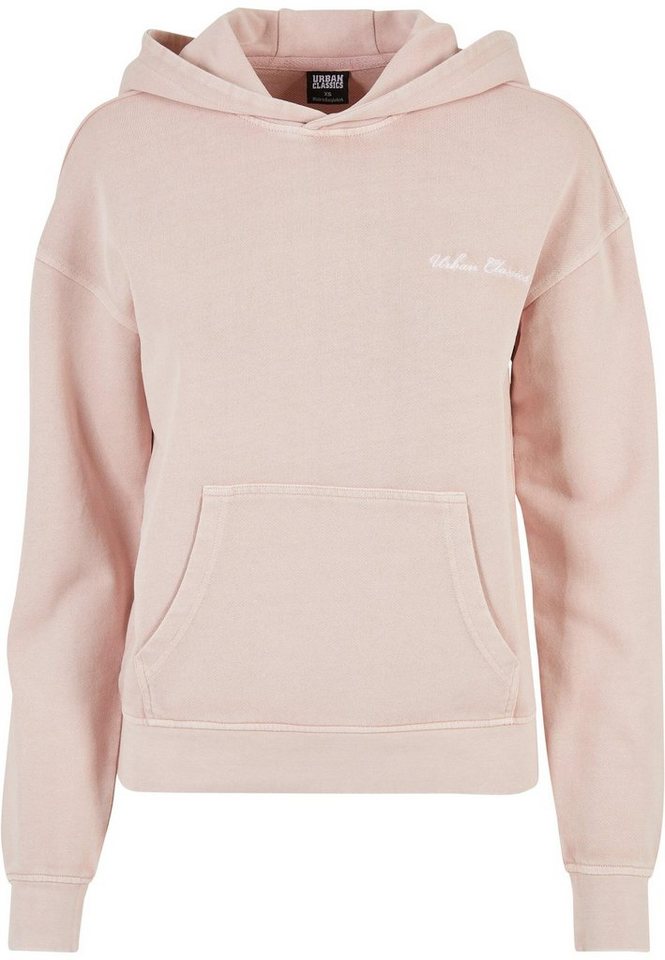 URBAN CLASSICS Kapuzenpullover Urban Classics Damen Ladies Small Embroidery Terry Hoody (1-tlg) von URBAN CLASSICS