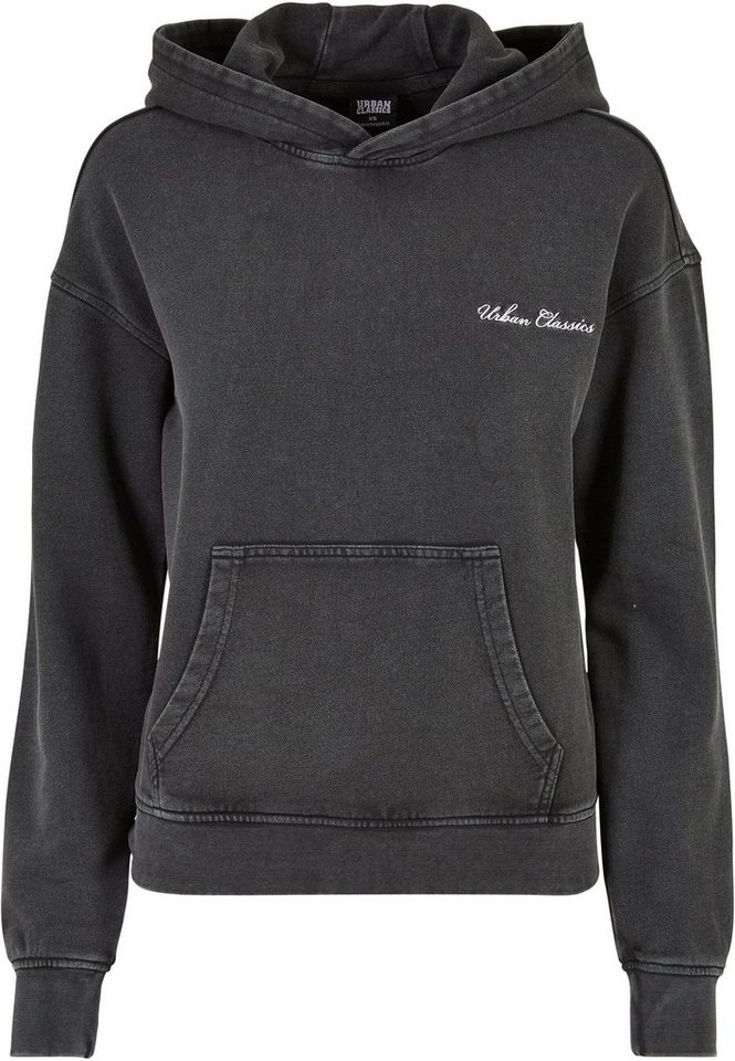 URBAN CLASSICS Kapuzenpullover Urban Classics Damen Ladies Small Embroidery Terry Hoody (1-tlg) von URBAN CLASSICS
