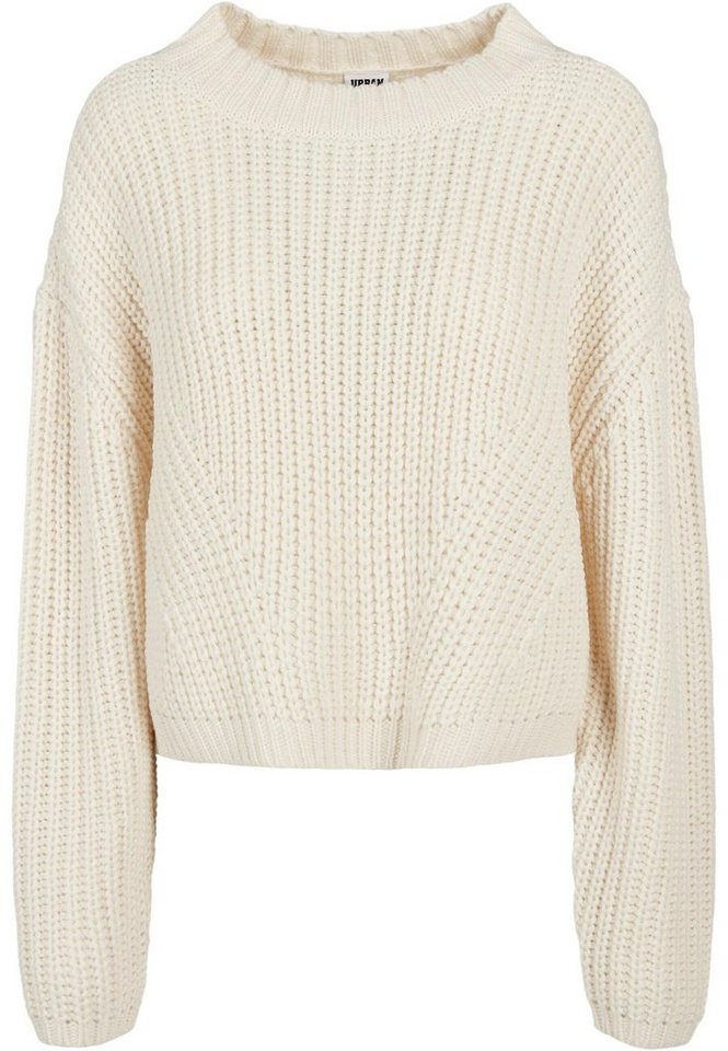 URBAN CLASSICS Rundhalspullover Urban Classics Damen Ladies Wide Oversize Sweater (1-tlg) von URBAN CLASSICS