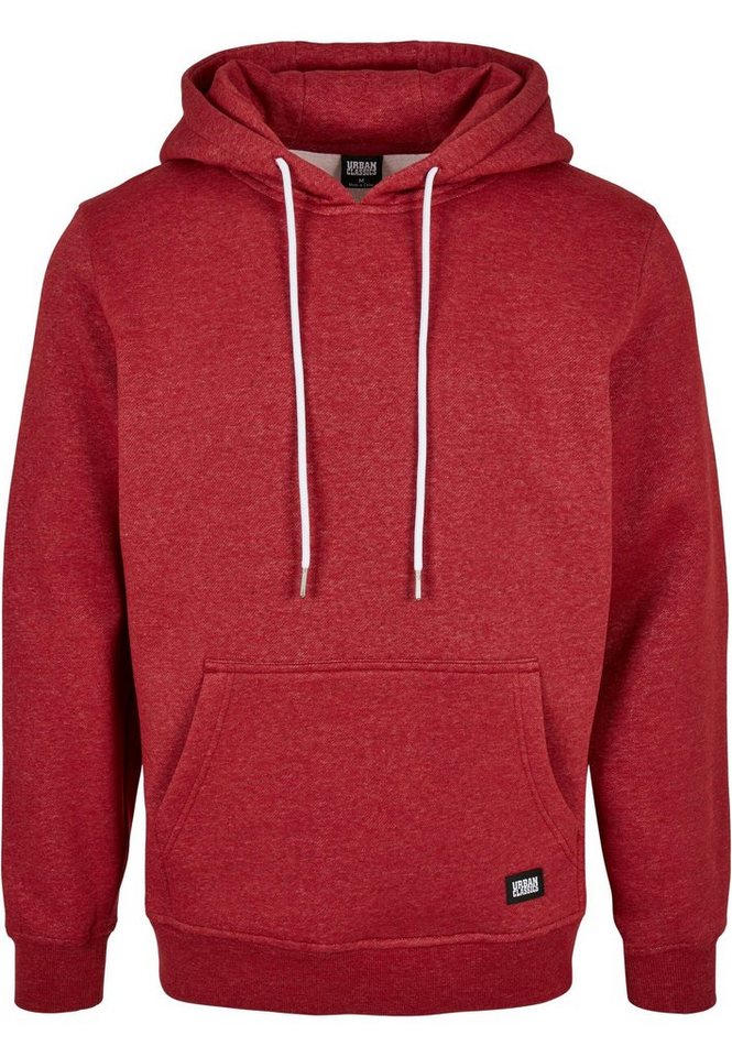 URBAN CLASSICS Sweatshirt Urban Classics Herren Basic Melange Hoody (1-tlg) von URBAN CLASSICS