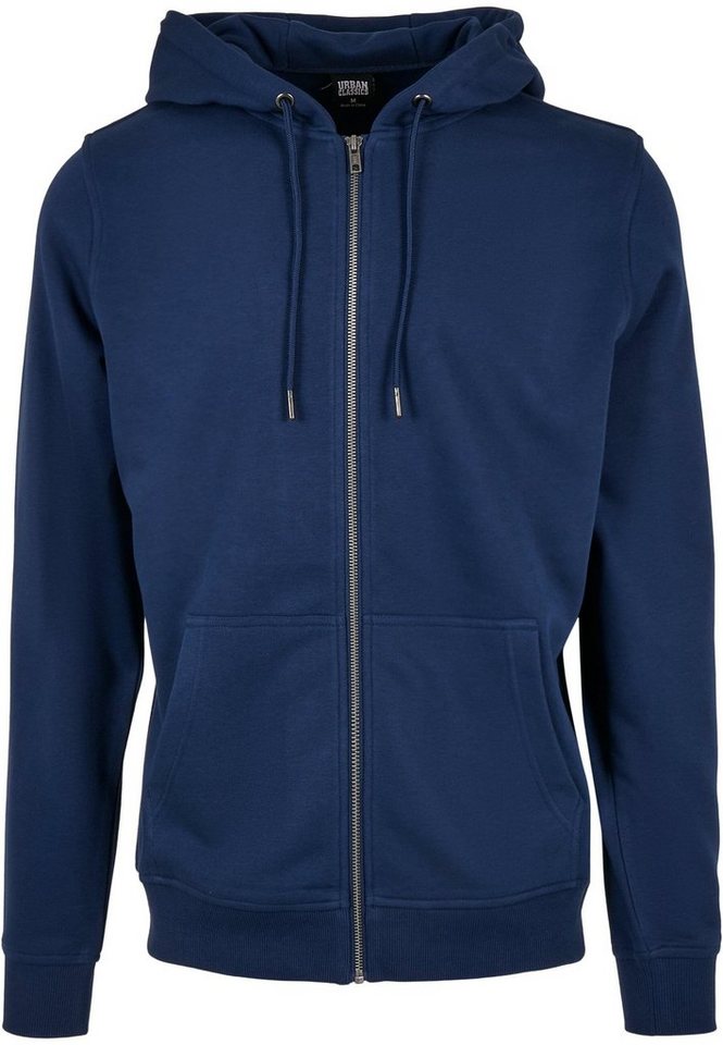 URBAN CLASSICS Sweatjacke Urban Classics Herren Basic Terry Zip Hoody (1-tlg) von URBAN CLASSICS