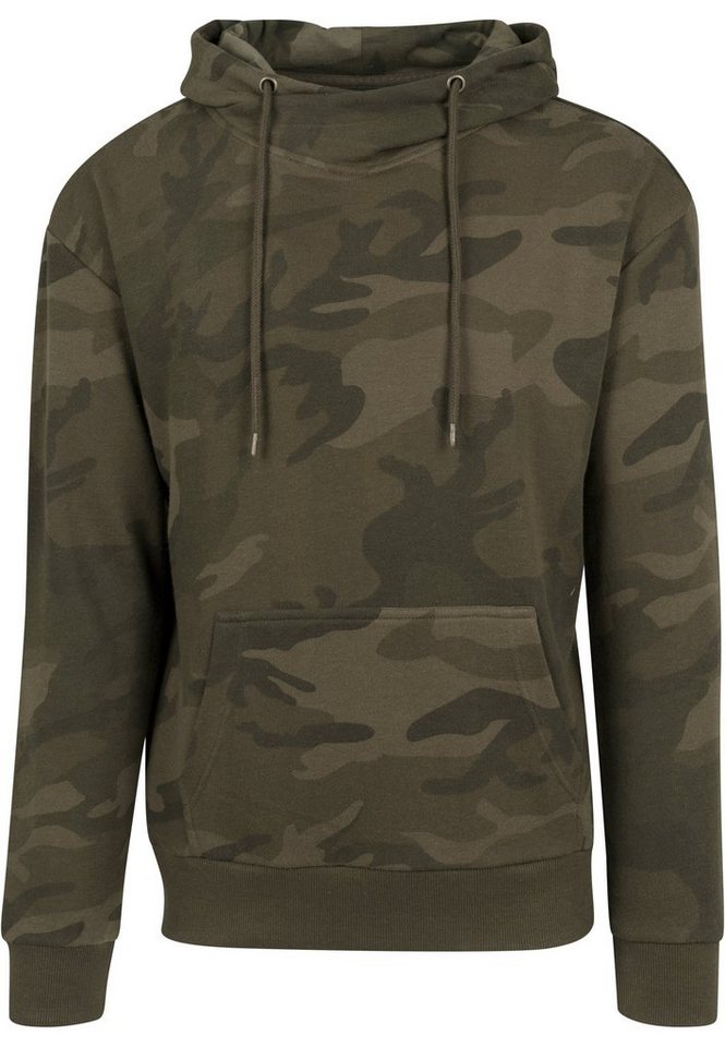 URBAN CLASSICS Kapuzensweatshirt Urban Classics Herren High Neck Camo Hoody (1-tlg) von URBAN CLASSICS