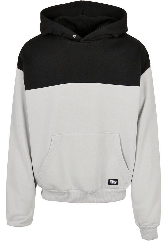 URBAN CLASSICS Sweatshirt Urban Classics Herren Upper Block Hoody (1-tlg) von URBAN CLASSICS