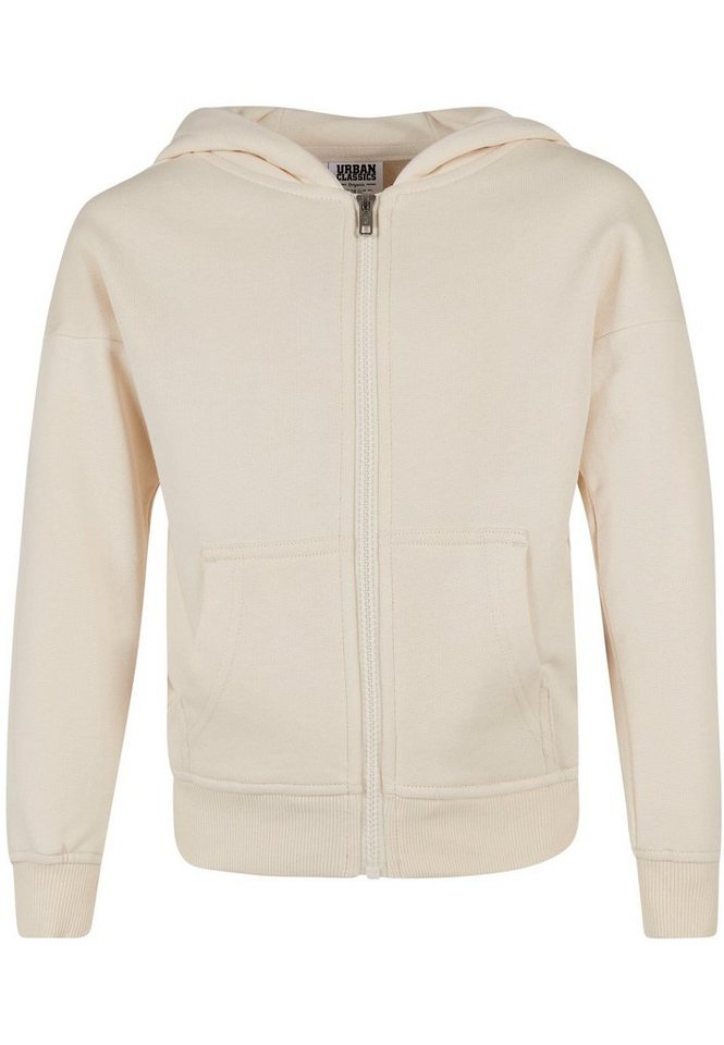 URBAN CLASSICS Kapuzensweatshirt Urban Classics Damen Girls Organic Terry Zip Hoody (1-tlg) von URBAN CLASSICS