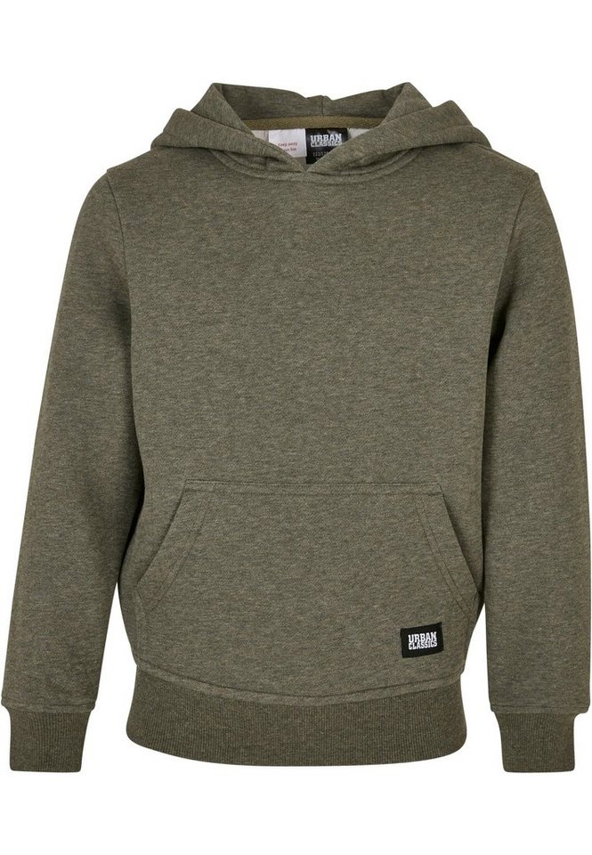 URBAN CLASSICS Kapuzensweatshirt Urban Classics Herren Boys Basic Melange Hoody (1-tlg) von URBAN CLASSICS