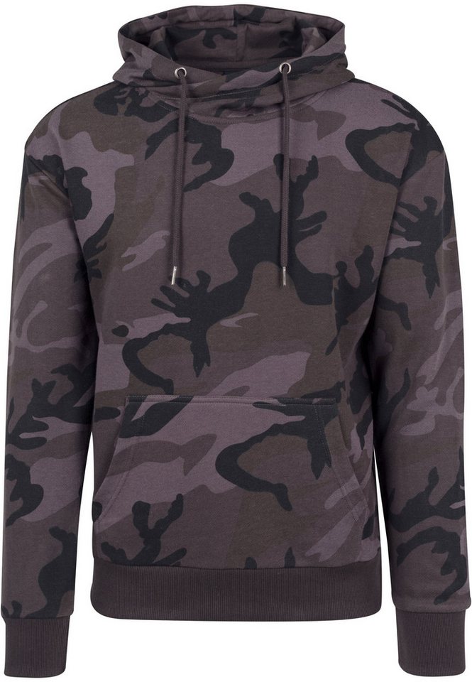 URBAN CLASSICS Kapuzensweatshirt Urban Classics Herren High Neck Camo Hoody (1-tlg) von URBAN CLASSICS