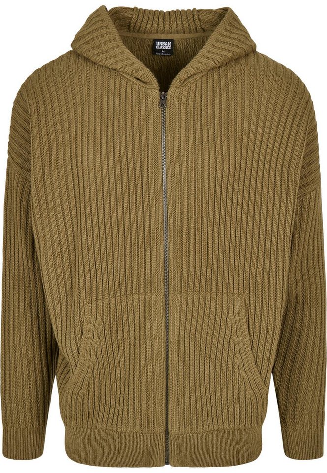 URBAN CLASSICS Kapuzensweatshirt Urban Classics Herren Knitted Zip Hoody (1-tlg) von URBAN CLASSICS