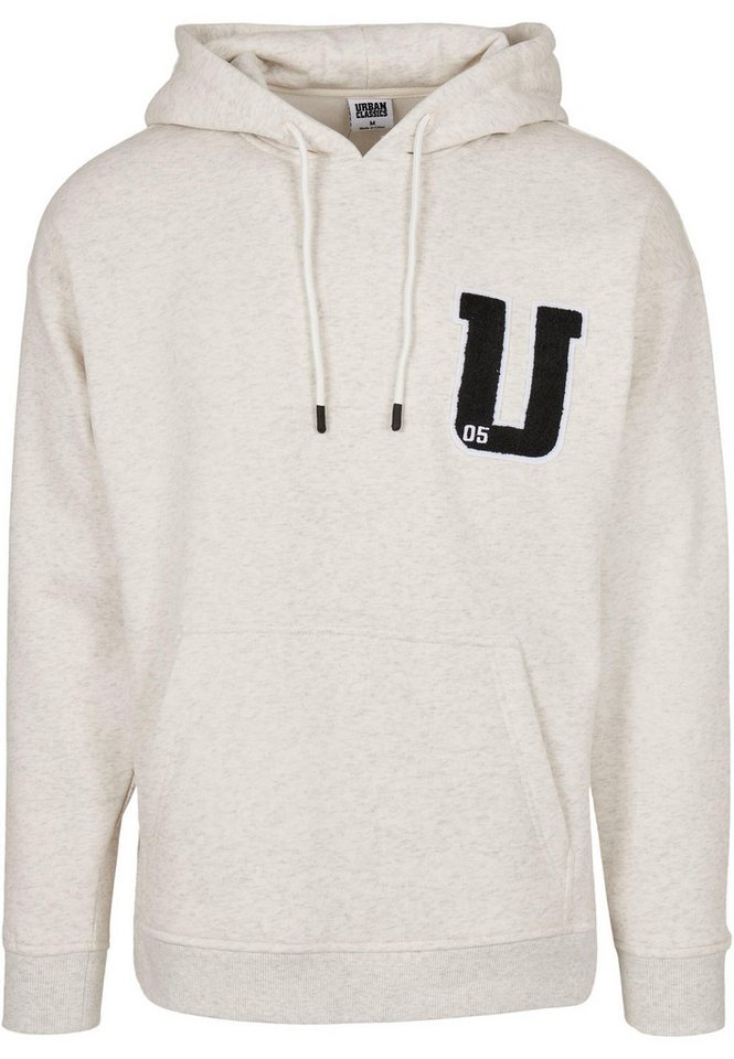 URBAN CLASSICS Kapuzensweatshirt Urban Classics Herren Oversized Frottee Patch Hoody (1-tlg) von URBAN CLASSICS