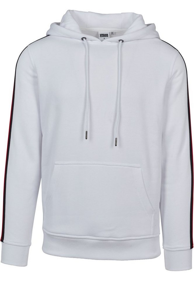 URBAN CLASSICS Kapuzensweatshirt Urban Classics Herren Stripe Shoulder Hoody (1-tlg) von URBAN CLASSICS