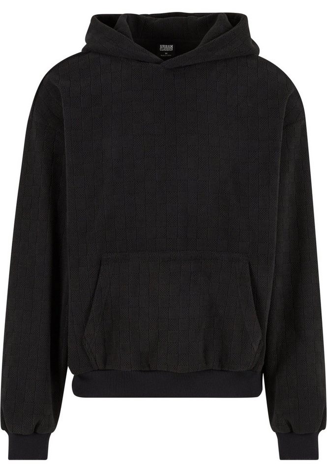 URBAN CLASSICS Kapuzensweatshirt Urban Classics Jaquard Velvet Suit (1-tlg) von URBAN CLASSICS