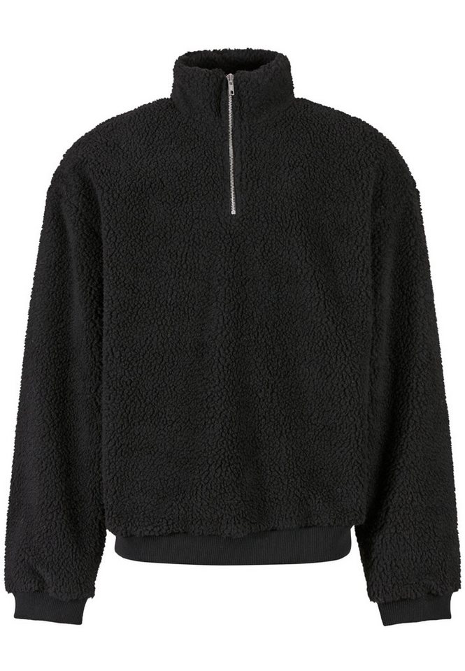 URBAN CLASSICS Kapuzensweatshirt Urban Classics Oversized Teddy Troyer (1-tlg) von URBAN CLASSICS