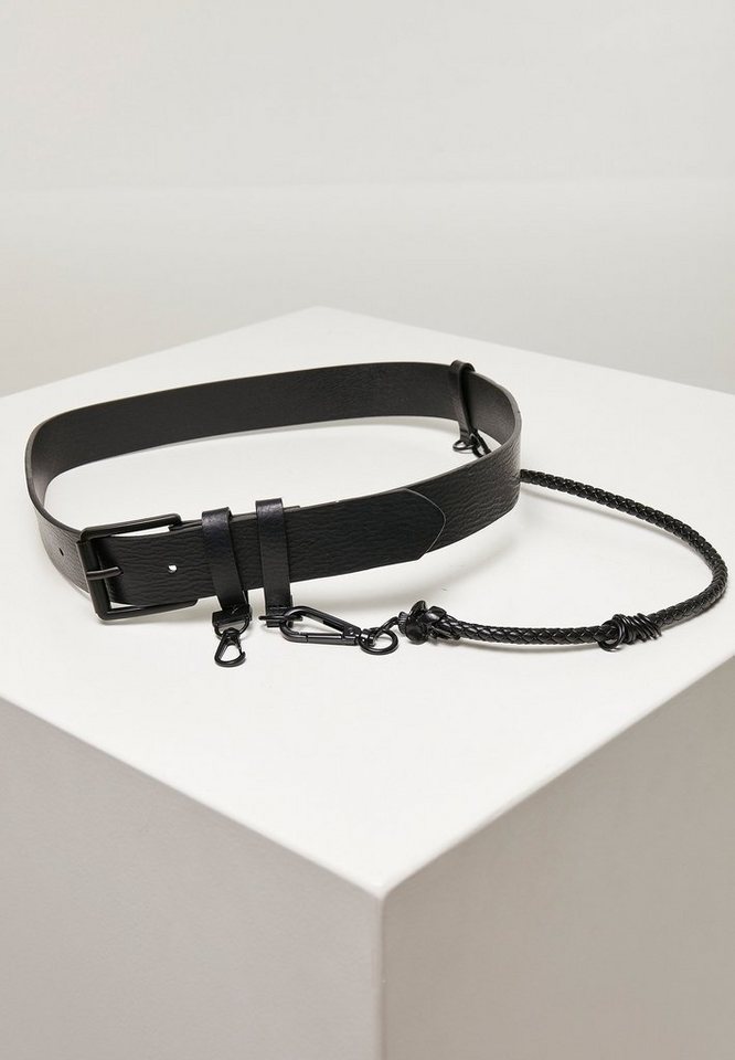 URBAN CLASSICS Kettengürtel Imitation Leather Belt With Key Chain URBAN CLASSICS Kettengürtel Imitation Leather Belt With Key Chain von URBAN CLASSICS