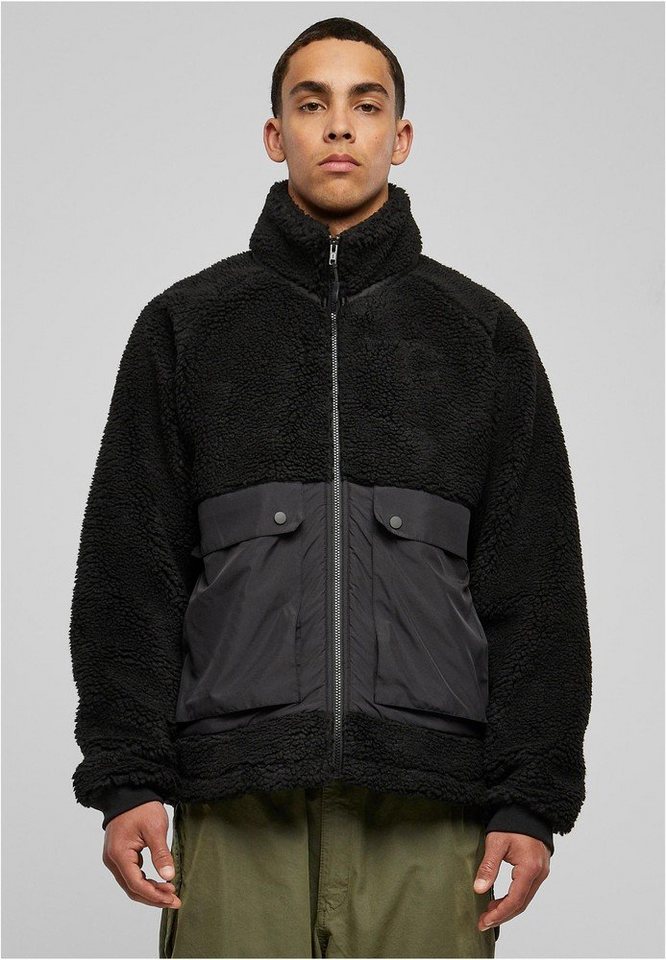 URBAN CLASSICS Kurzjacke Short Raglan Sherpa Jacket von URBAN CLASSICS