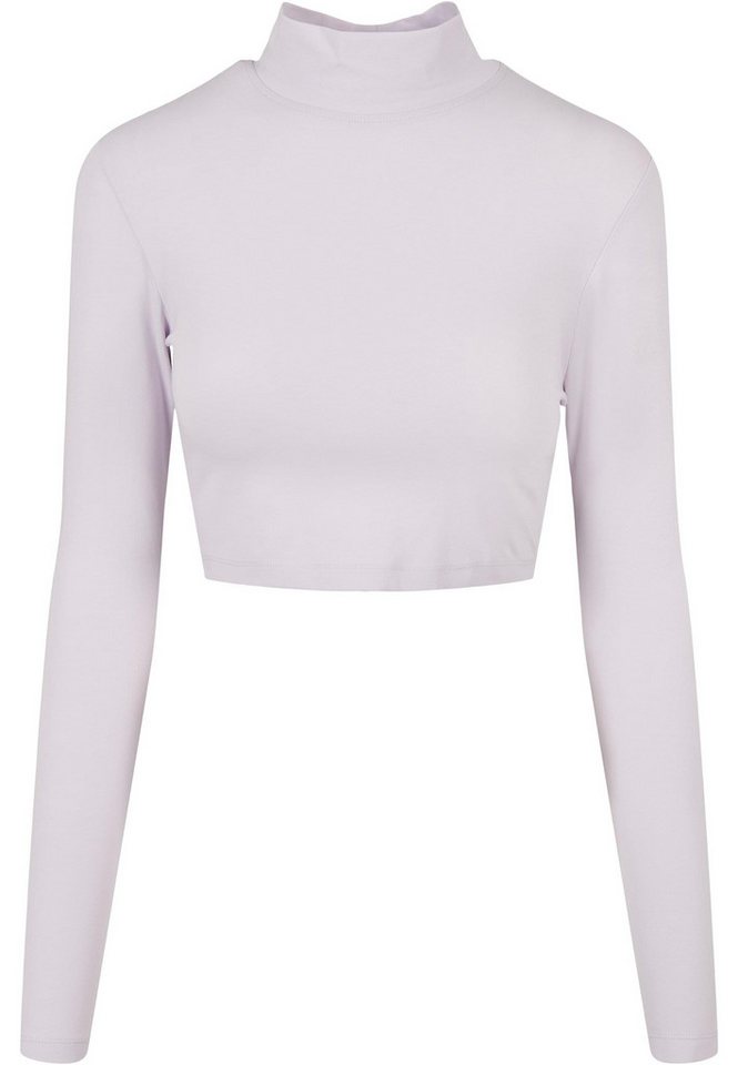 URBAN CLASSICS Langarmshirt Damen Ladies Organic Cropped Turtelneck Longsleeve (1-tlg) von URBAN CLASSICS