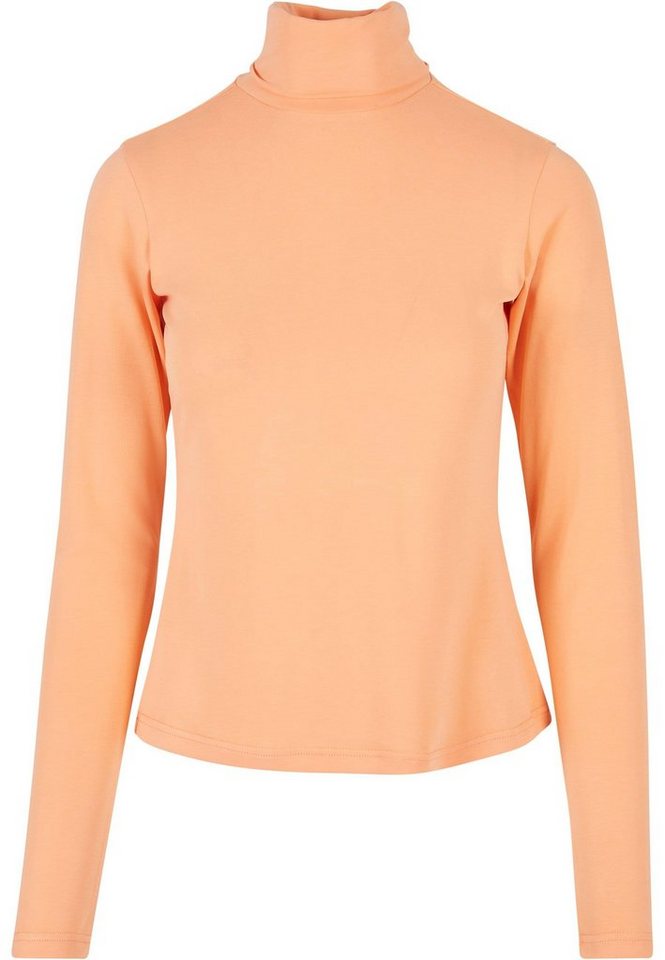 URBAN CLASSICS Langarmshirt Urban Classics Damen Ladies Modal Turtleneck Longsleeve (1-tlg) von URBAN CLASSICS