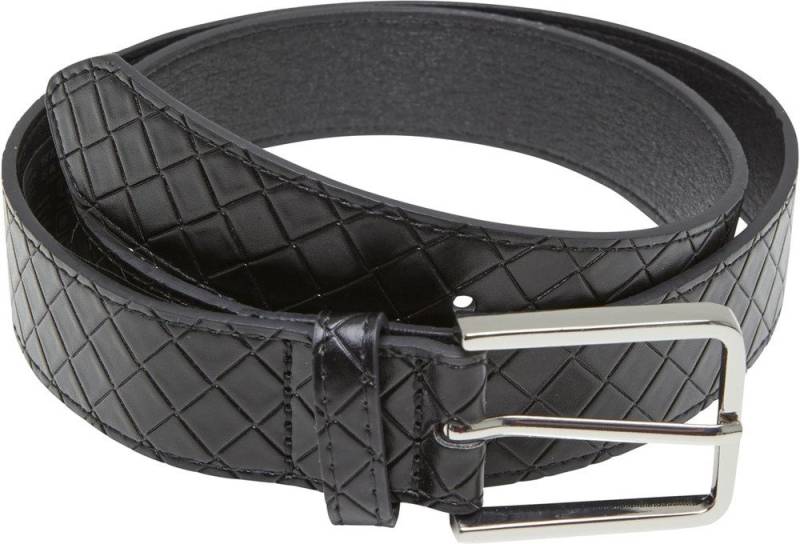 URBAN CLASSICS Ledergürtel Woven Embossed Synthetic Leather Belt URBAN CLASSICS Ledergürtel Woven Embossed Synthetic Leather Belt von URBAN CLASSICS