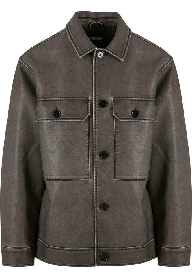 URBAN CLASSICS Lederjacke Urban Classics Vintage Jacket (1-St) von URBAN CLASSICS