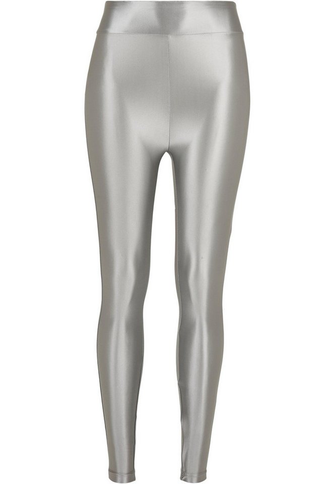 URBAN CLASSICS Leggings Urban Classics Damen Ladies Highwaist Shiny Metallic Leggings (1-tlg) von URBAN CLASSICS