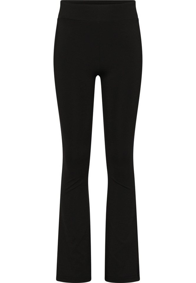 URBAN CLASSICS Leggings Urban Classics Damen Girls Recycled High Waist Flared Leggings (1-tlg) von URBAN CLASSICS