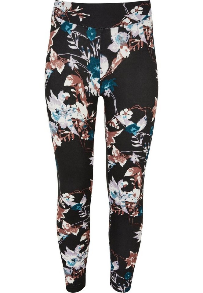 URBAN CLASSICS Leggings Urban Classics Damen Girls Soft AOP Leggings (1-tlg) von URBAN CLASSICS