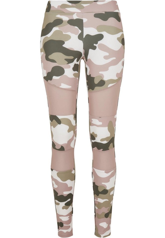 URBAN CLASSICS Leggings Urban Classics Damen Ladies Camo Tech Mesh Leggings (1-tlg) von URBAN CLASSICS