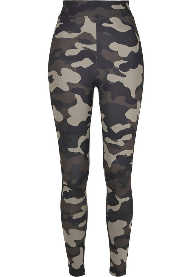 URBAN CLASSICS Leggings Urban Classics Damen Ladies High Waist Camo Tech Leggings (1-tlg) von URBAN CLASSICS