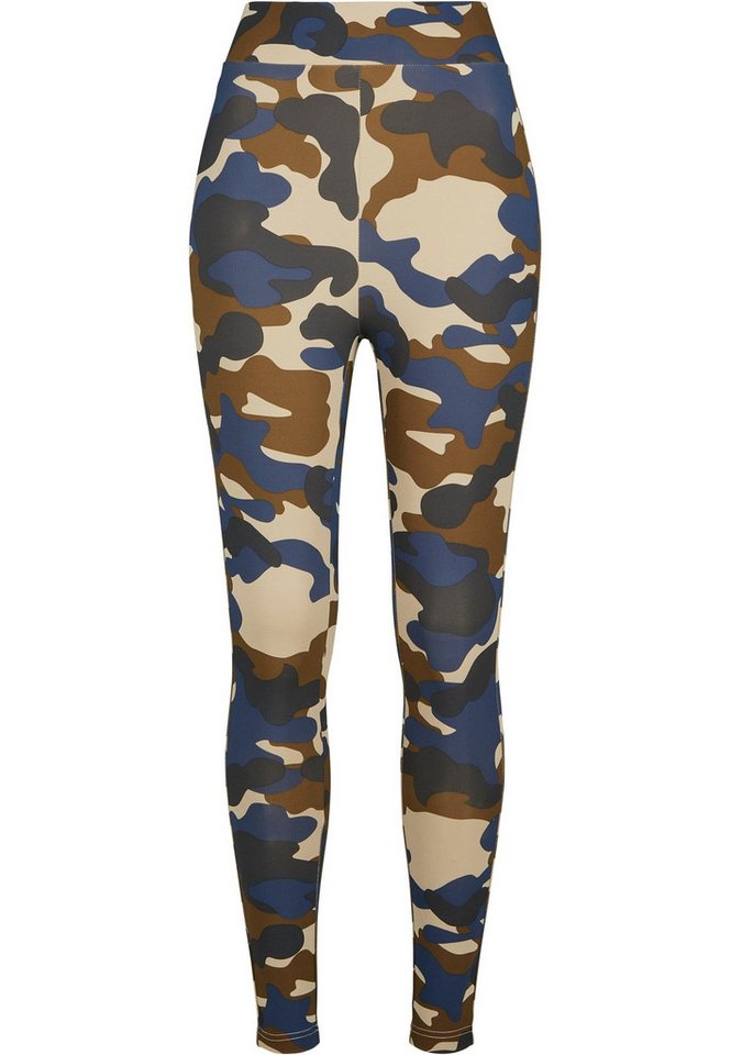 URBAN CLASSICS Leggings Urban Classics Damen Ladies High Waist Camo Tech Leggings (1-tlg) von URBAN CLASSICS