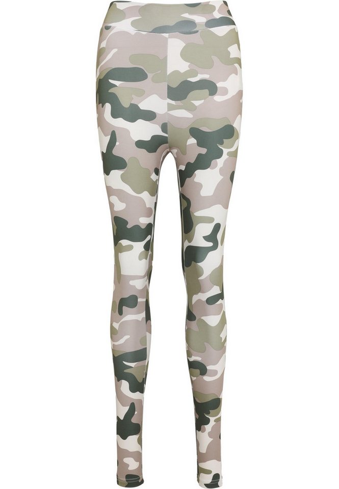 URBAN CLASSICS Leggings Urban Classics Damen Ladies High Waist Camo Tech Leggings (1-tlg) von URBAN CLASSICS