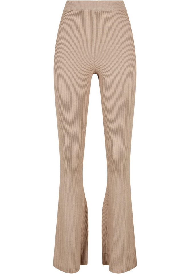 URBAN CLASSICS Leggings Urban Classics Damen Ladies Rib Knit Bootcut Leggings (1-tlg) von URBAN CLASSICS