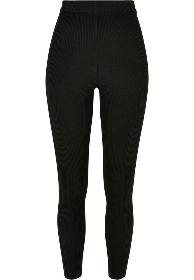 URBAN CLASSICS Leggings Urban Classics Damen Ladies Rib Knit Leggings (1-tlg) von URBAN CLASSICS