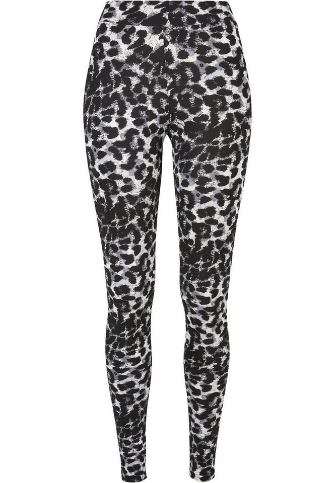 URBAN CLASSICS Leggings Urban Classics Damen Ladies Soft AOP Leggings (1-tlg) von URBAN CLASSICS