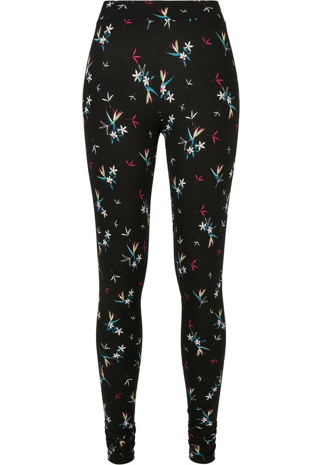 URBAN CLASSICS Leggings Urban Classics Damen Ladies Soft AOP Leggings (1-tlg) von URBAN CLASSICS