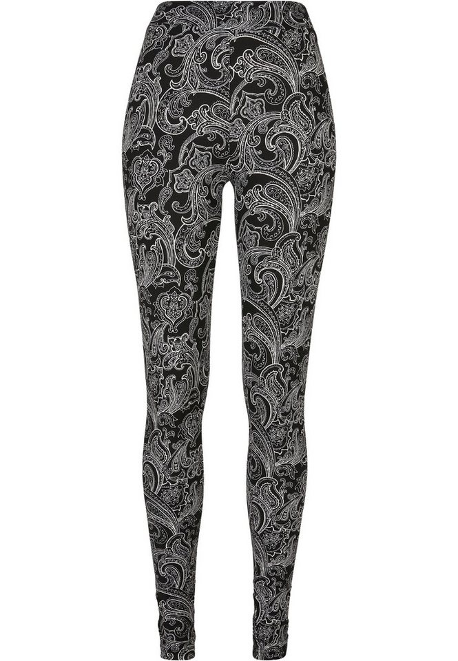 URBAN CLASSICS Leggings Urban Classics Damen Ladies Soft AOP Leggings (1-tlg) von URBAN CLASSICS