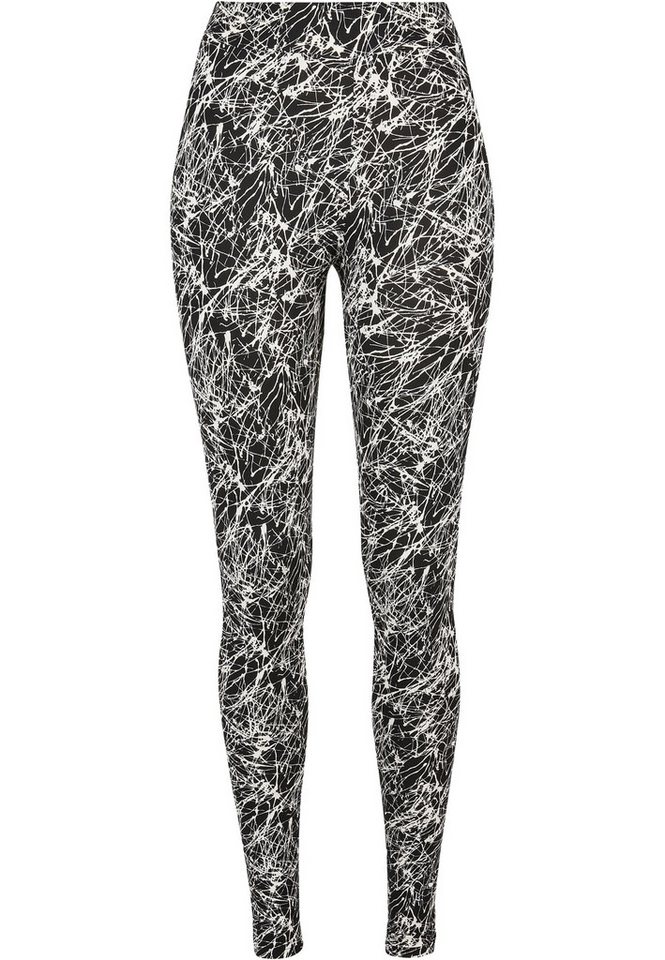 URBAN CLASSICS Leggings Urban Classics Damen Ladies Soft AOP Leggings (1-tlg) von URBAN CLASSICS