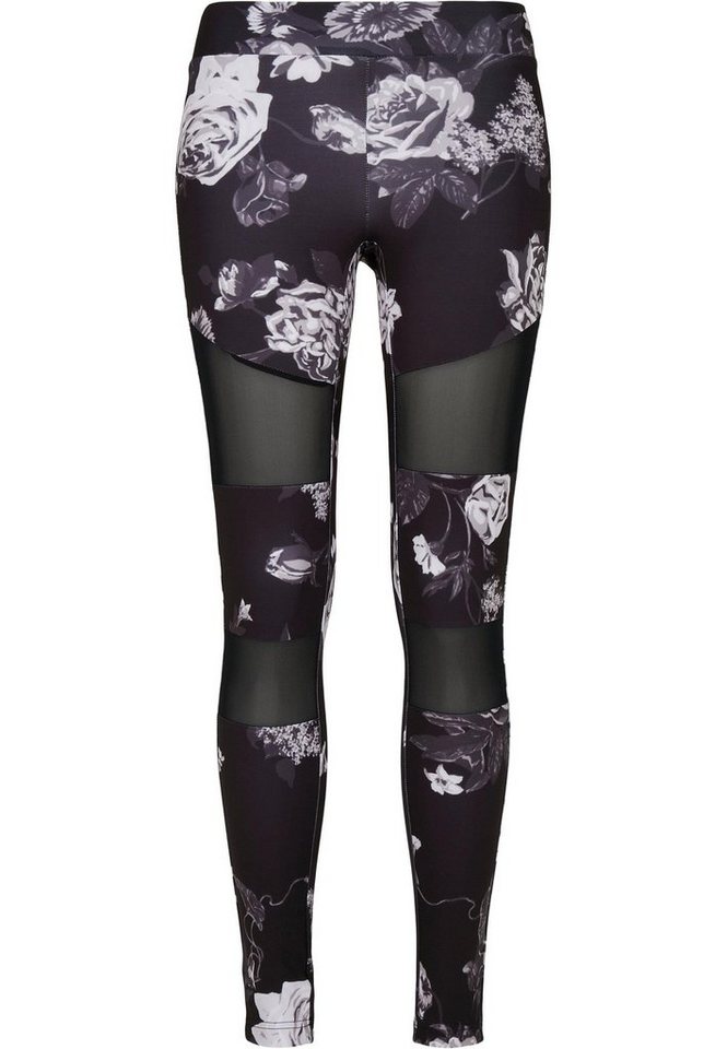 URBAN CLASSICS Leggings Urban Classics Damen Ladies Tech Mesh AOP Leggings (1-tlg) von URBAN CLASSICS
