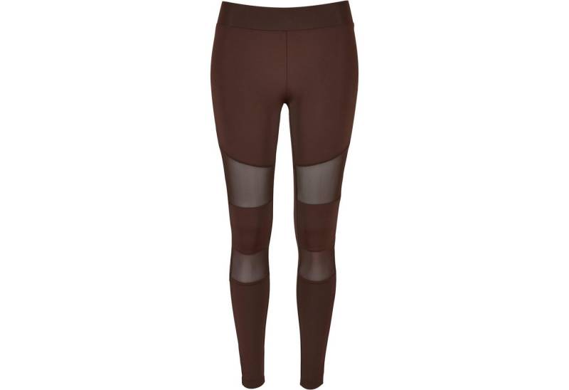 URBAN CLASSICS Leggings Urban Classics Damen Ladies Tech Mesh Leggings von URBAN CLASSICS
