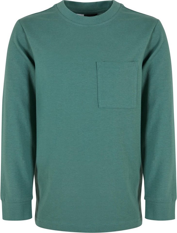 URBAN CLASSICS Longshirt Boys Heavy Oversized Pocket Longsleeve von URBAN CLASSICS