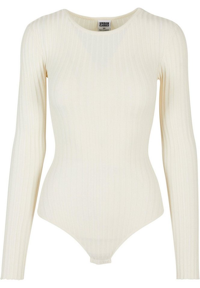 URBAN CLASSICS Longsleeve Urban Classics Damen Ladies Rib Knit Longsleeve Body (1-tlg) von URBAN CLASSICS