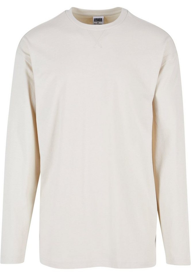 URBAN CLASSICS Longsleeve Urban Classics Herren Oversized Open Edge Longsleeve (1-tlg) von URBAN CLASSICS