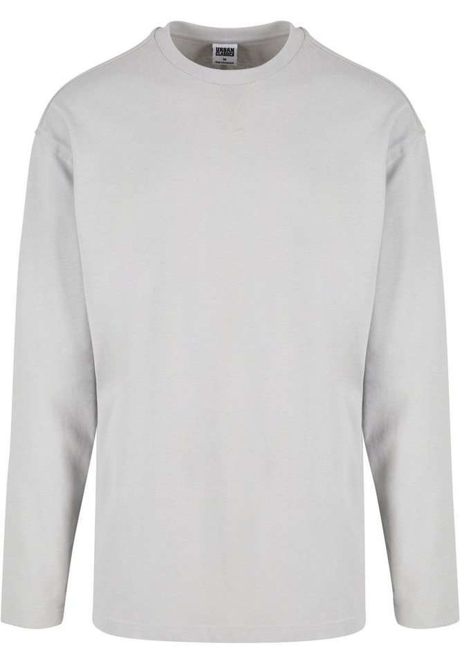 URBAN CLASSICS Longsleeve Urban Classics Herren Oversized Open Edge Longsleeve (1-tlg) von URBAN CLASSICS